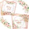 40pcs Sweet Baby Girl Rose Gold Baby Shower Napkins (Baby Girl) 6.5 x 6.5 inches